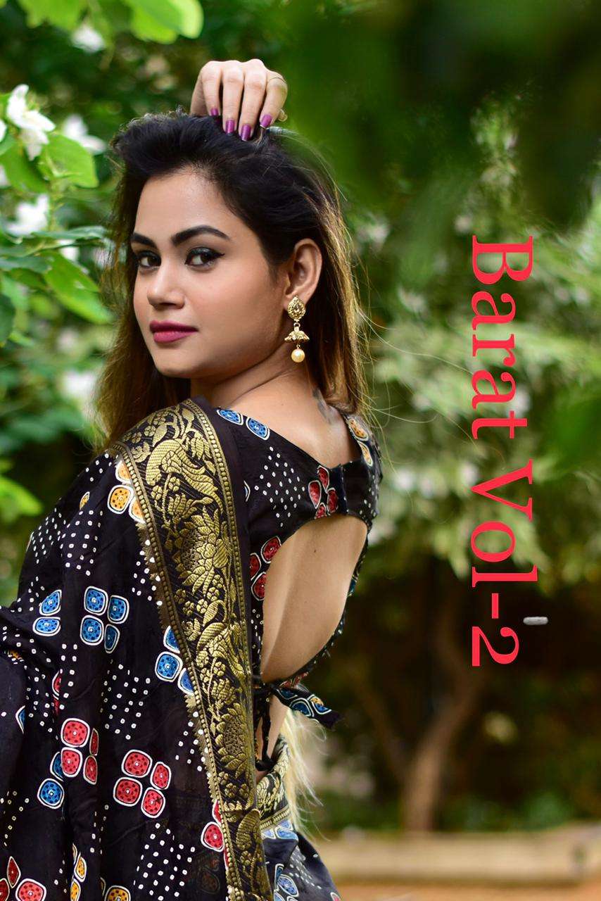 BANDHANI SAREE BARAT Vol-2 WHOLESALE & EXPOTER IN SURAT INDIA