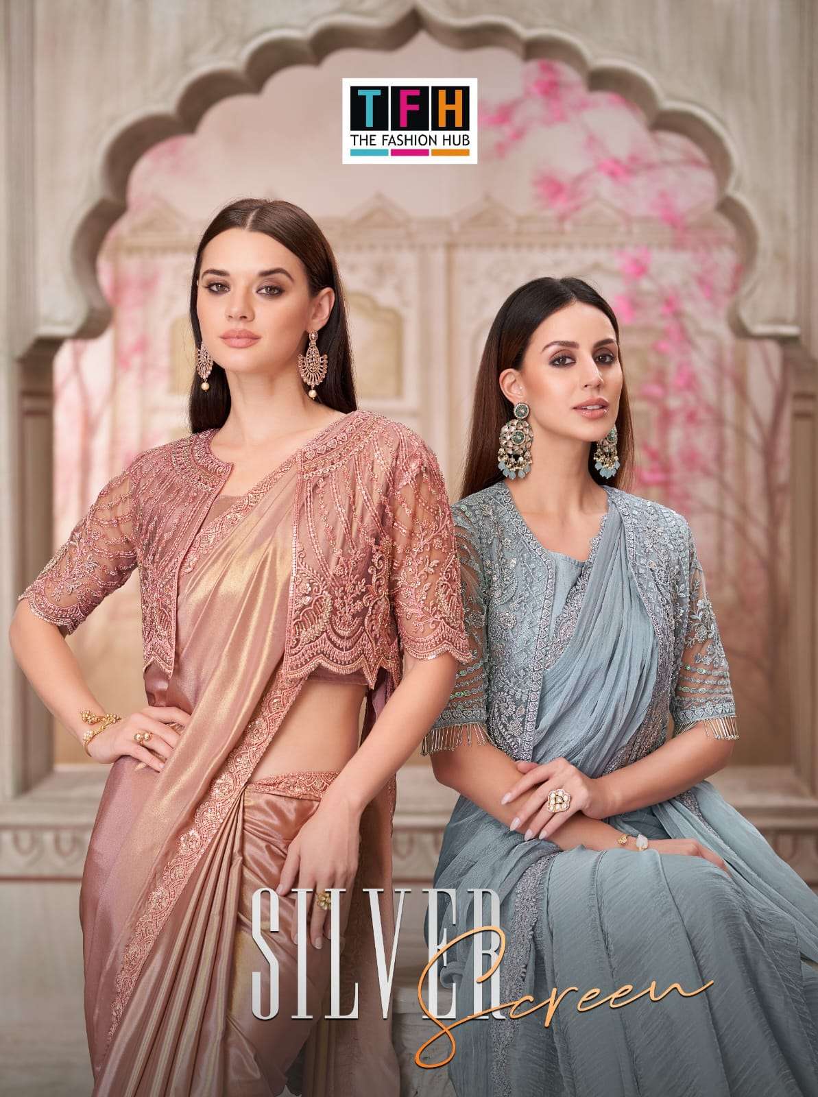 TFH SILVER SCREEN PARTYWEAR SAREE WHOLESALE COLLECTION