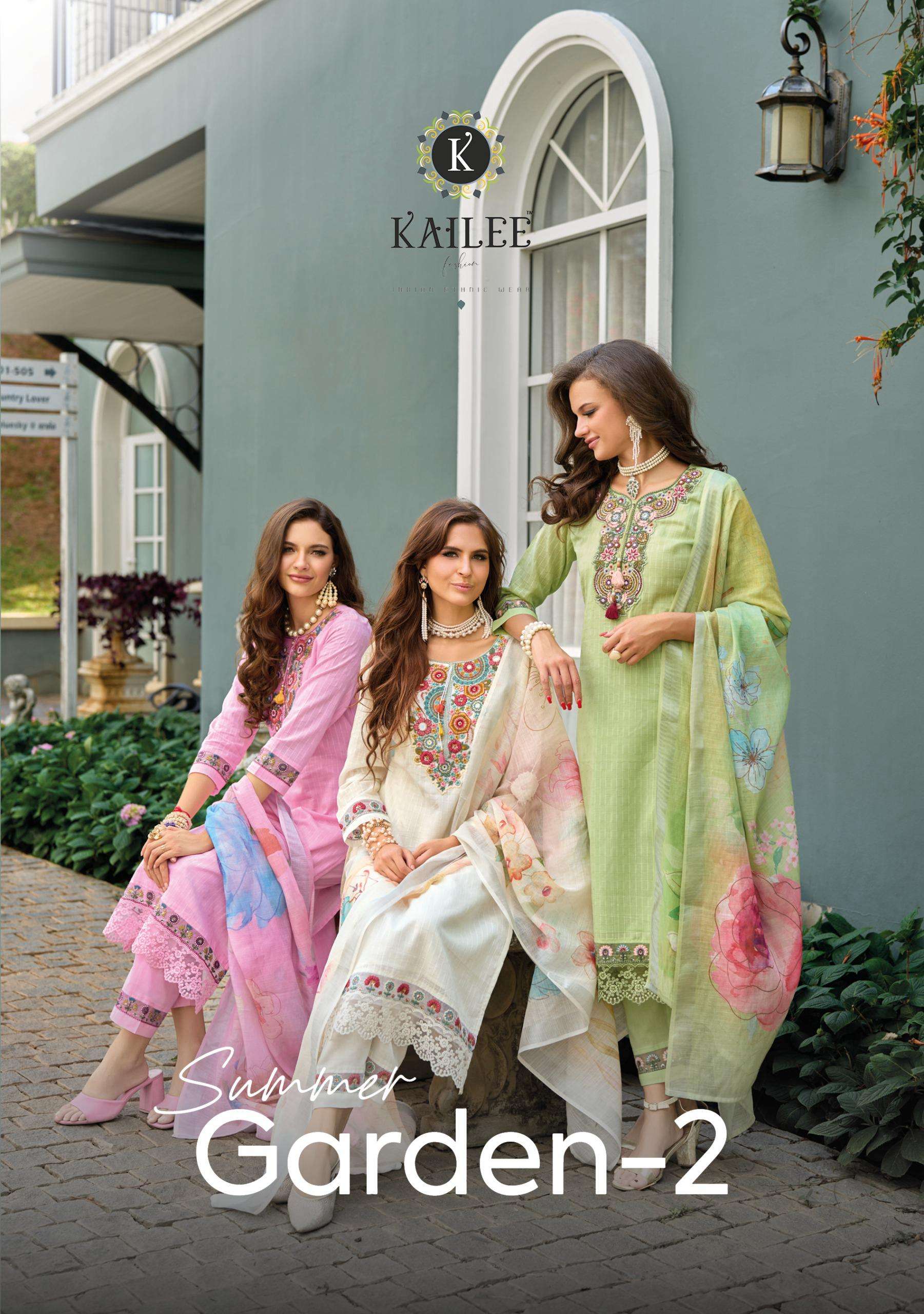 KAILEE SUMMER GARDEN VOL 2 COTTON PAKISTANI SUIT WHOLESALER