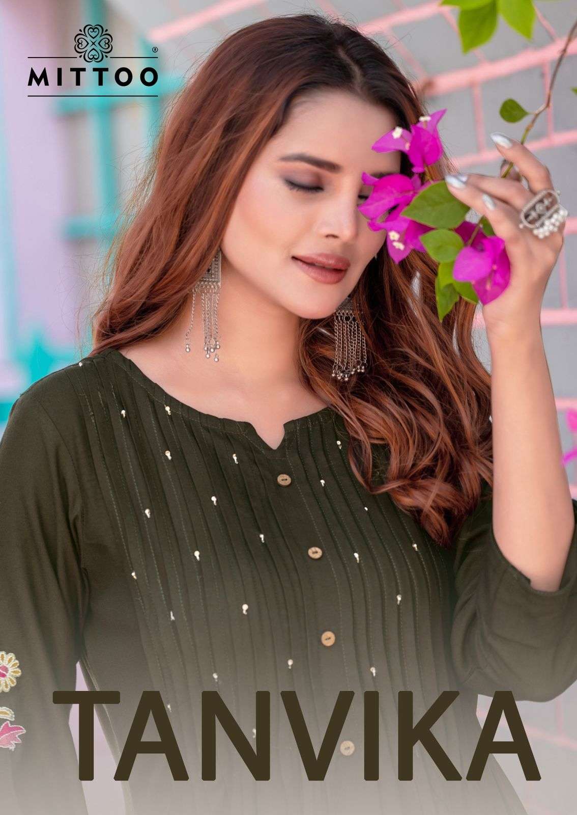 MITTOO TANVIKA RAYON ANARKALI KURTIS WHOLESALE COLLECTION 