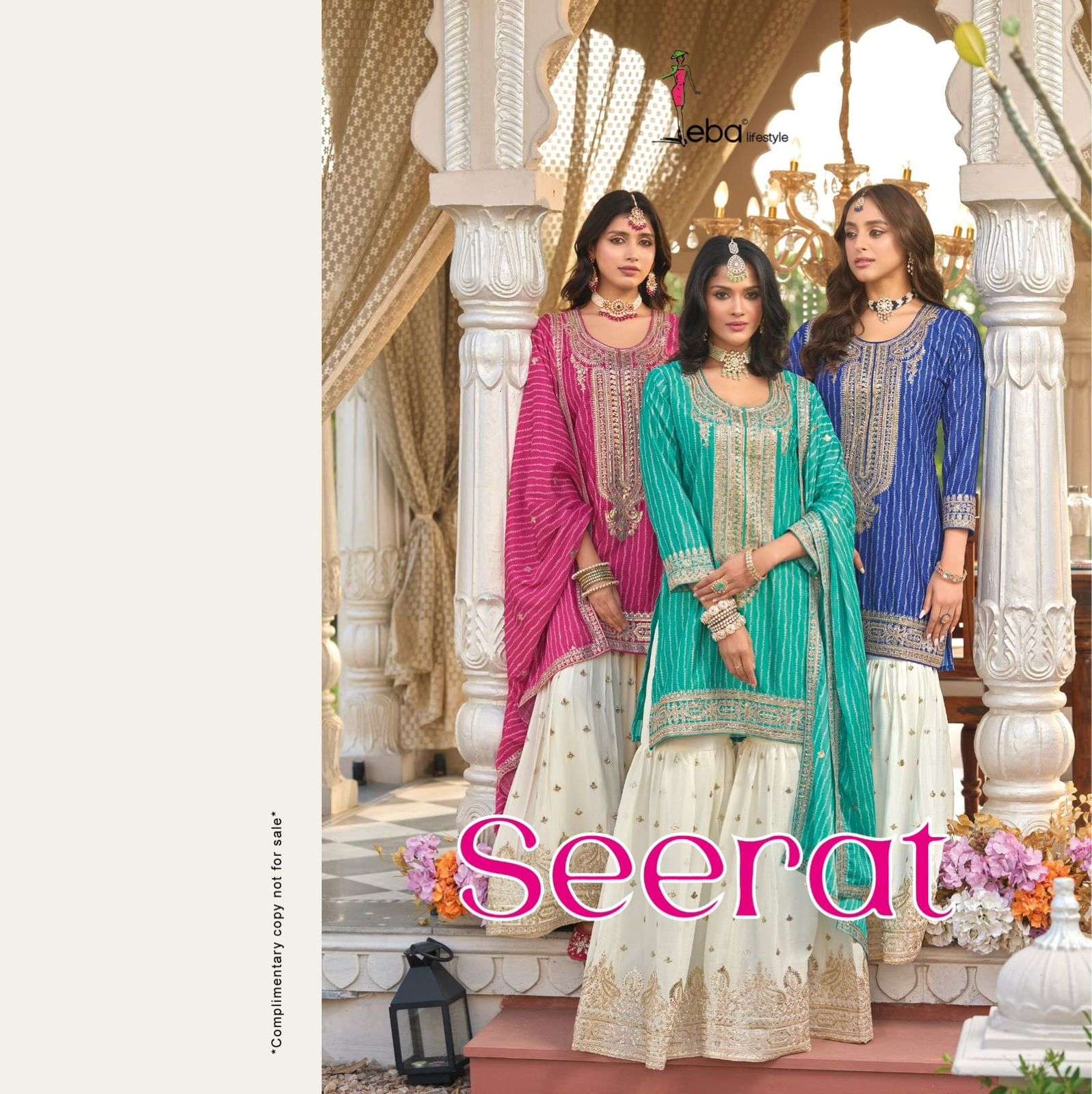 EBA SEERAT CHINON PARTYWAER DESIGNER SUIT WHOLESALE COLLECTION 