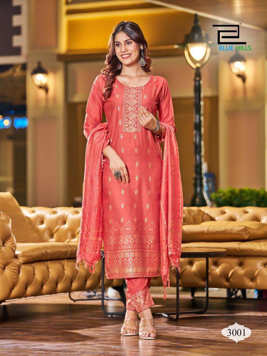 BLUE-HILLS-ROYAL-TOUCH-VOL-3-READYMADE-KURTI-PANT-WITH-DUPATTA-NEW-CATALOGUE-10