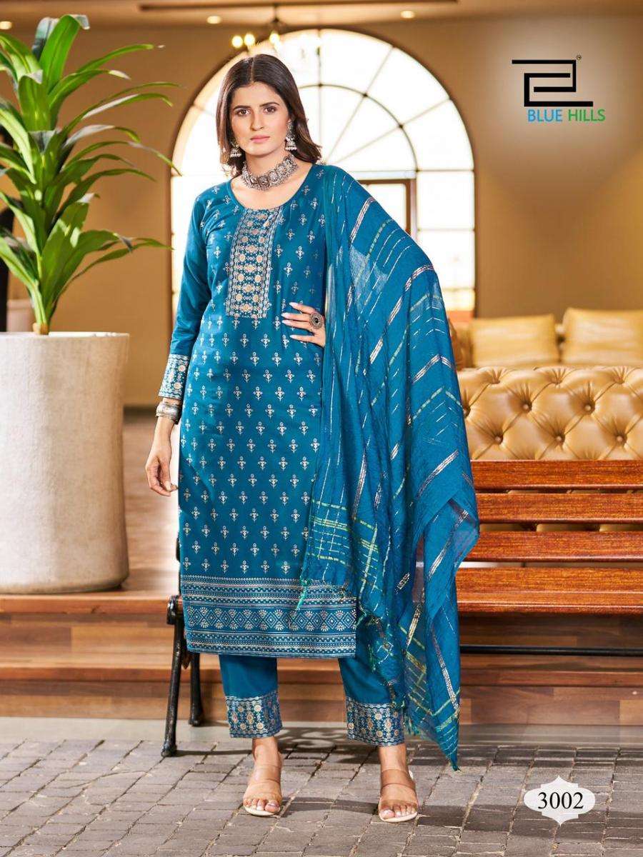 BLUE-HILLS-ROYAL-TOUCH-VOL-3-READYMADE-KURTI-PANT-WITH-DUPATTA-NEW-CATALOGUE-4