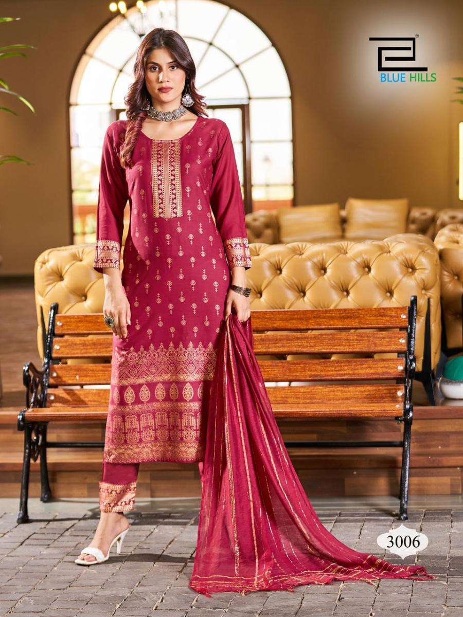 BLUE-HILLS-ROYAL-TOUCH-VOL-3-READYMADE-KURTI-PANT-WITH-DUPATTA-NEW-CATALOGUE-7
