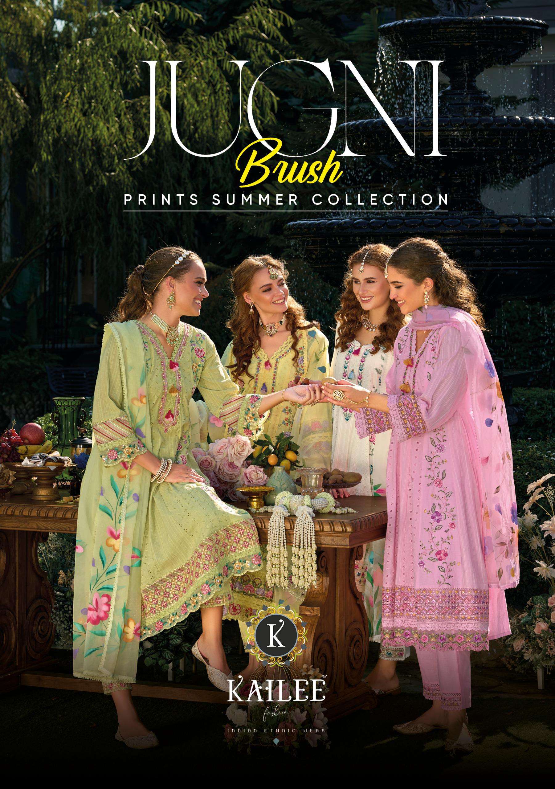 KAILEE JUGNI COTTON ANARKALI PARTYWEAR SUIT WHOLESALE COLLECTION 